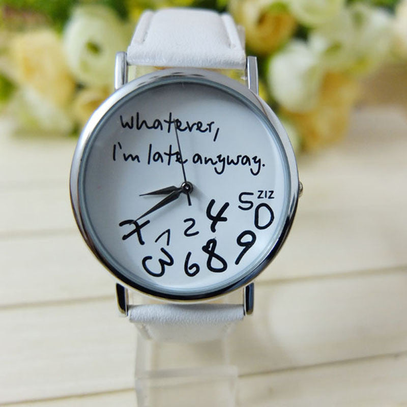 The Free Thinker - Quartz women's Leather Watch