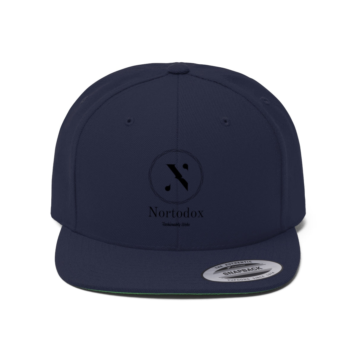 Nortodox Black™ Flat Bill Hat