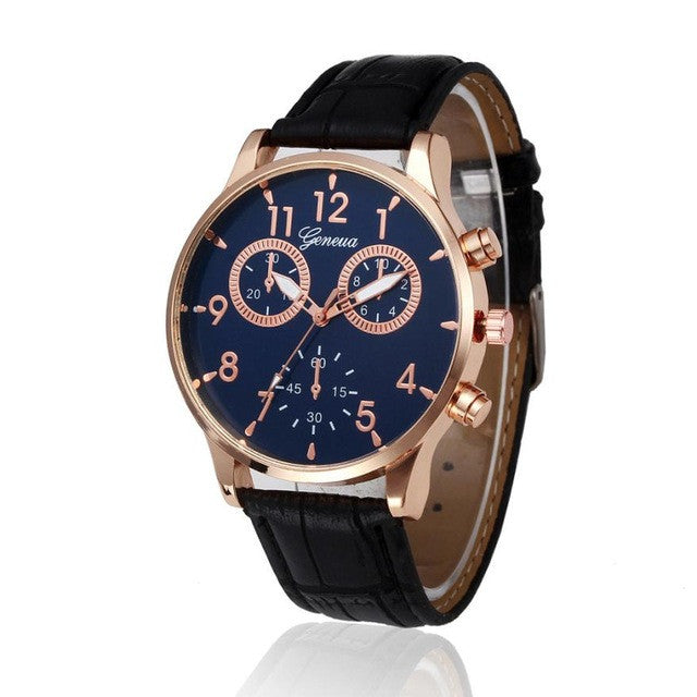 The Explore - Quartz Leather Mens Watch