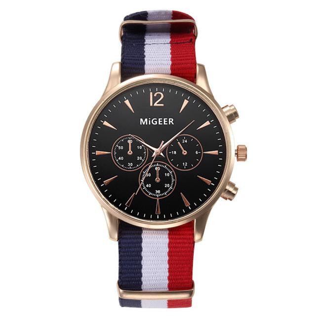 The Adventurist - Quartz Canvas Mens watch