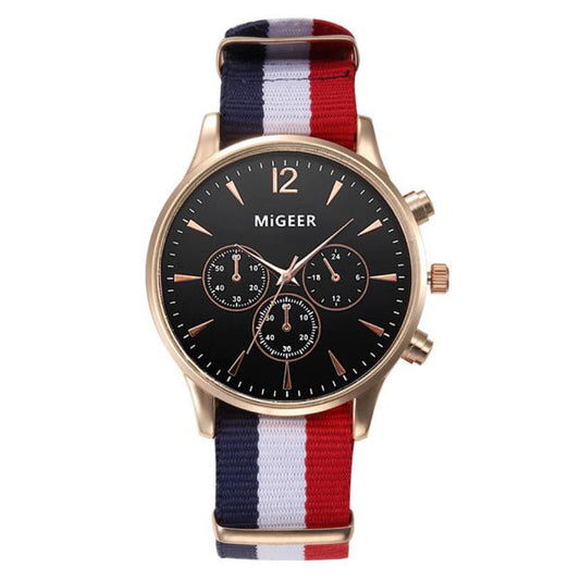 The Adventurist - Quartz Canvas Mens watch