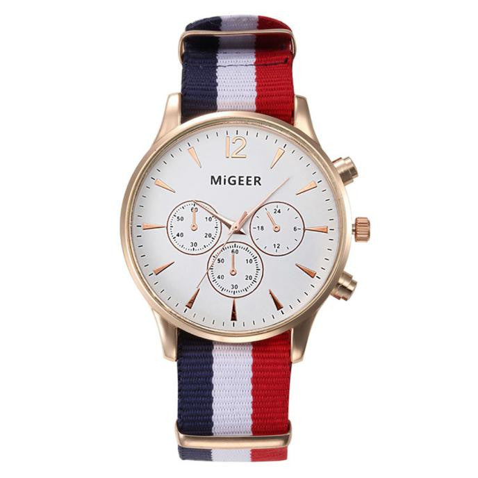 The Adventurist - Quartz Canvas Mens watch