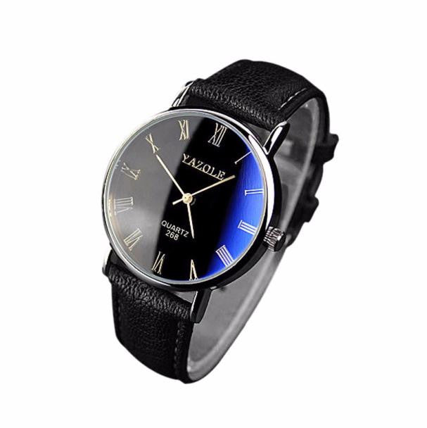 The Entrepreneur - Two Quartz Leather Mens Watch