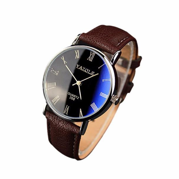 The Entrepreneur - Two Quartz Leather Mens Watch